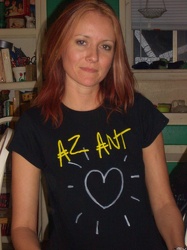 287  Az in her Ace  shirt from Cork